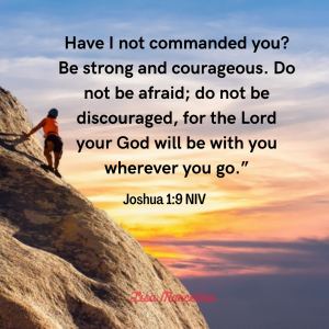 Joshua 1:9 NIV