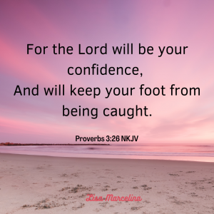 Proverbs 3:26 NKJV